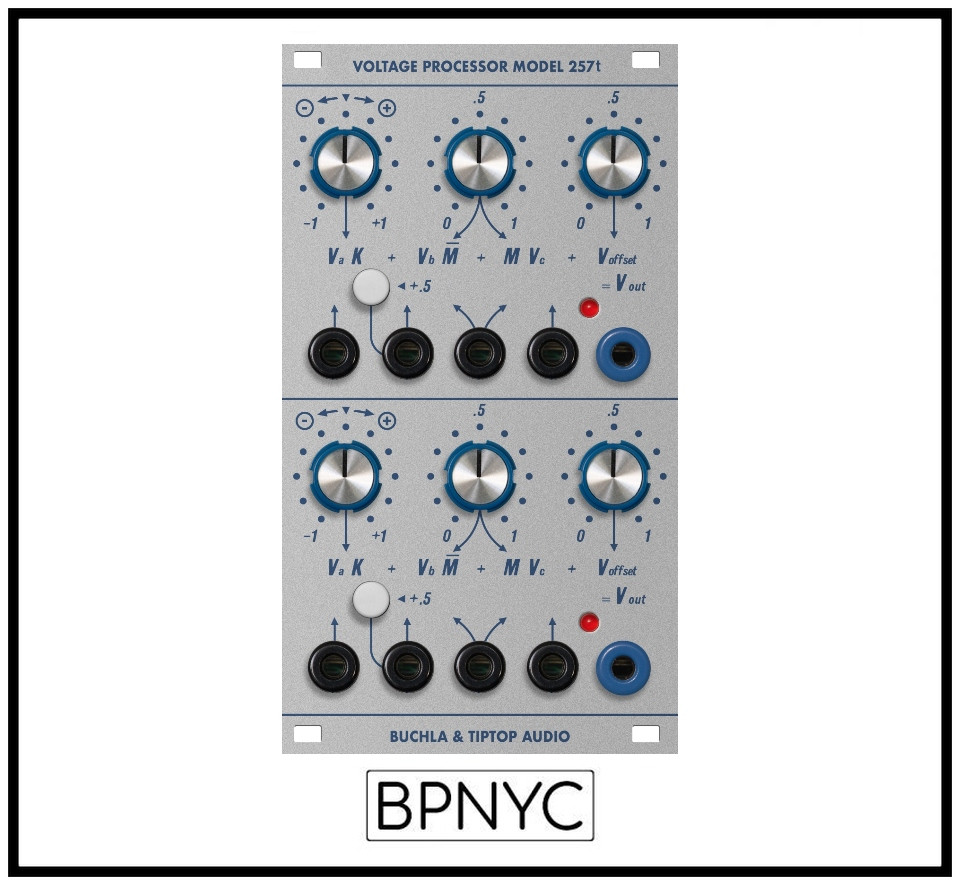 Buchla & Tiptop Audio Dual Voltage Processor Model 257t